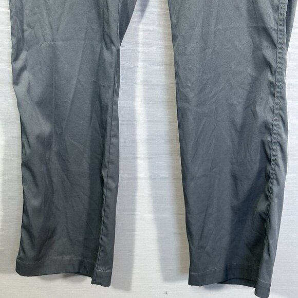 Nike Golf Pants Mens 33 Dri Fit Gray Stretch Flat Front Pockets Logo - Picture 3 of 10